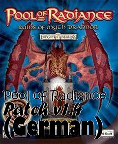 Box art for Pool of Radiance Patch v1.4 (German)