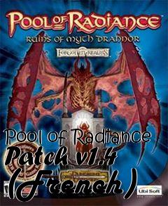 Box art for Pool of Radiance Patch v1.4 (French)