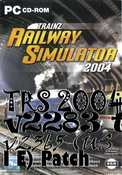 Box art for TRS 2004 v2283 to v2365 (US I E) Patch