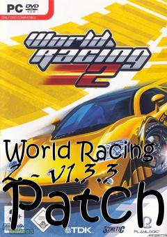 Box art for World Racing 2 - v1.3.3 Patch