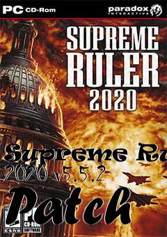 Box art for Supreme Ruler 2020 v5.5.2 Patch