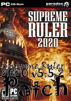 Box art for Supreme Ruler 2020 v5.5.2 Patch