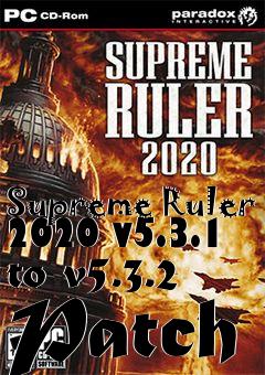 Box art for Supreme Ruler 2020 v5.3.1 to v5.3.2 Patch