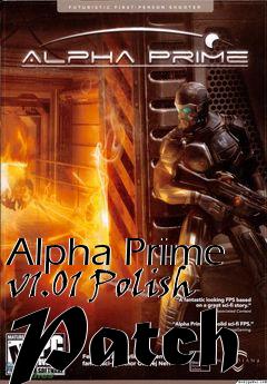 Box art for Alpha Prime v1.01 Polish Patch