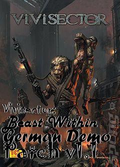 Box art for Vivisector: Beast Within German Demo Patch v1.1