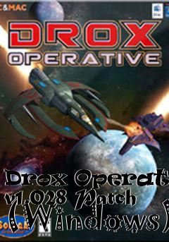 Box art for Drox Operative v1.028 Patch (Windows)