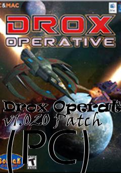 Box art for Drox Operative v1.020 Patch (PC)