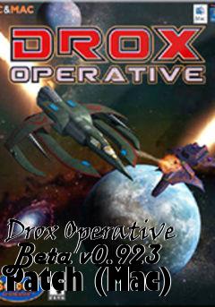 Box art for Drox Operative Beta v0.923 Patch (Mac)