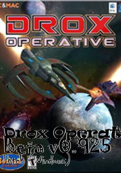 Box art for Drox Operative Beta v0.925 Patch (Windows)