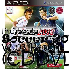 Box art for Pro Evolution Soccer 2013 v1.03 Patch (CDDVD)