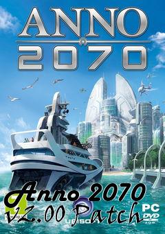 Box art for Anno 2070 v2.00 Patch