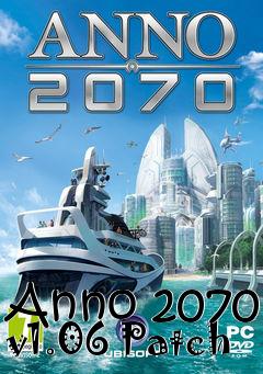 Box art for Anno 2070 v1.06 Patch