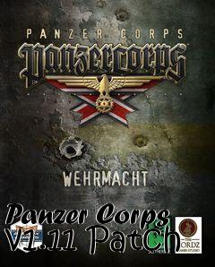 Box art for Panzer Corps v1.11 Patch