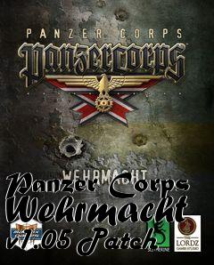 Box art for Panzer Corps Wehrmacht v1.05 Patch