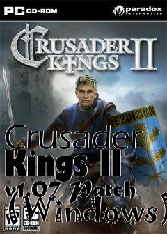 Box art for Crusader Kings II v1.07 Patch (Windows)