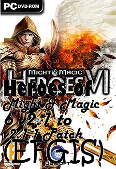 Box art for Heroes of Might & Magic 6 v2.1 to v2.1.1 Patch (EFGIS)