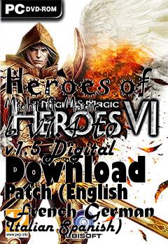 Box art for Heroes of Might & Magic 6 v1.4 to v1.5 Digital Download Patch (English French German Italian Spanish)
