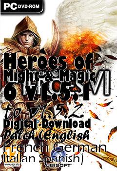 Box art for Heroes of Might & Magic 6 v1.5.1 to v1.5.2 Digital Download Patch (English French German Italian Spanish)
