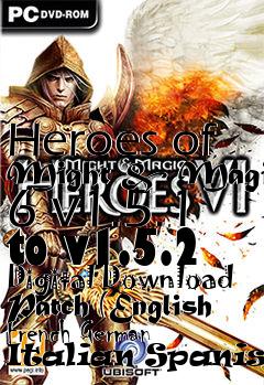 Box art for Heroes of Might & Magic 6 v1.5.1 to v1.5.2 Digital Download Patch (English French German Italian Spanish)