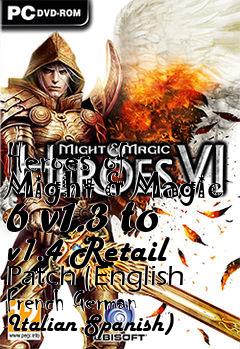 Box art for Heroes of Might & Magic 6 v1.3 to v1.4 Retail Patch (English French German Italian Spanish)