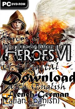 Box art for Heroes of Might & Magic 6 v1.3 to v1.4 Digital Download Patch (English French German Italian Spanish)