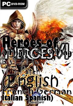 Box art for Heroes of Might & Magic 6 v1.21 to v1.3 Patch (English French German Italian Spanish)