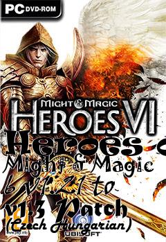 Box art for Heroes of Might & Magic 6 v1.21 to v1.3 Patch (Czech Hungarian)