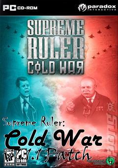 Box art for Supreme Ruler: Cold War v7.1.1 Patch