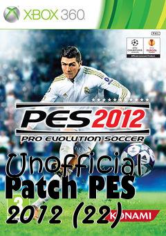 Box art for Unofficial Patch PES 2012 (22)