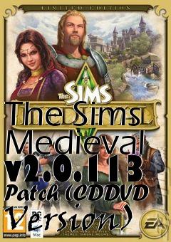 Box art for The Sims Medieval v2.0.113 Patch (CDDVD Version)