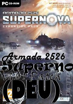 Box art for Armada 2526 Supernova v1.04 Patch (DEU)