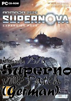 Box art for Armada 2526 Supernova v103 Patch (German)