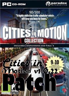 Box art for Cities in Motion v1.0.22 Patch