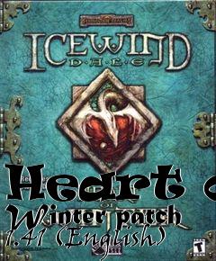 Box art for Heart of Winter patch 1.41 (English)