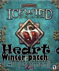 Box art for Heart of Winter patch 1.41 (German)