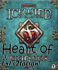 Box art for Heart of Winter patch 1.41 (Italian)