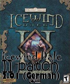 Box art for Icewind Dale II patch 2.01 (German)
