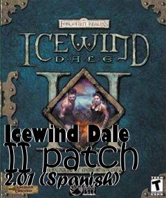 Box art for Icewind Dale II patch 2.01 (Spanish)