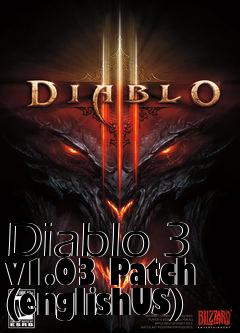 Box art for Diablo 3 v1.03 Patch (englishUS)