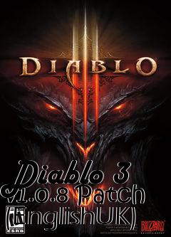 Box art for Diablo 3 v1.0.8 Patch (EnglishUK)