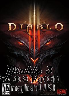 Box art for Diablo 3 v1.0.8 Patch (EnglishUK)