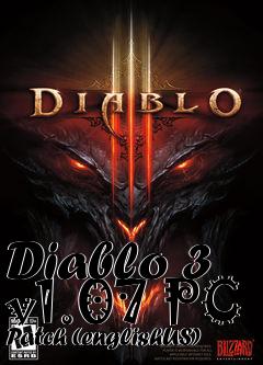 Box art for Diablo 3 v1.07 PC Patch (englishUS)