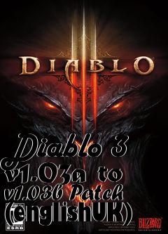 Box art for Diablo 3 v1.03a to v1.03b Patch (englishUK)