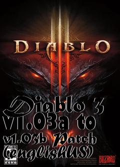 Box art for Diablo 3 v1.03a to v1.03b Patch (englishUS)