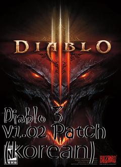 Box art for Diablo 3 v1.02 Patch (korean)