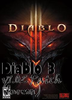 Box art for Diablo 3 v1.02 Patch (korean)