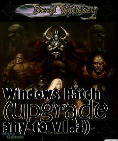 Box art for Windows Patch (upgrade any to v1.3)