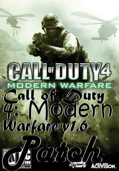 Box art for Call of Duty 4: Modern Warfare v1.6 Patch