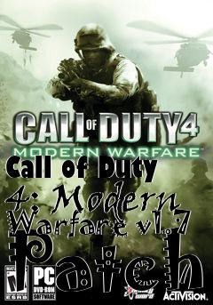 Box art for Call of Duty 4: Modern Warfare v1.7 Patch