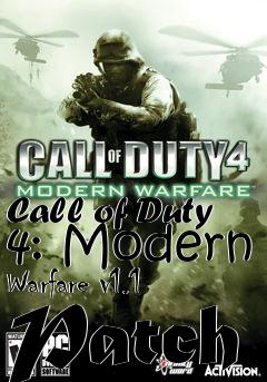 Box art for Call of Duty 4: Modern Warfare v1.1 Patch